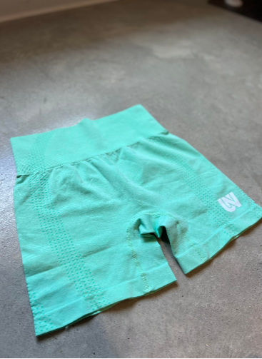 Unified Biker Shorts- Mint Green